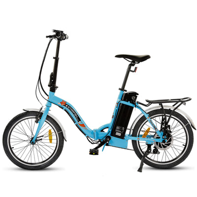 Ecotric Starfish - UL Certified 20inch Starfish portable and folding electric bike - Top Speed 20 Mph