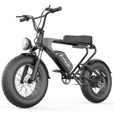 Freego DK200 Off Road Mountain Electric Bike 20'' Fat tires 1200W Powerful Motor 20Ah Lithium Battery - Top Speed 20-28 MPH