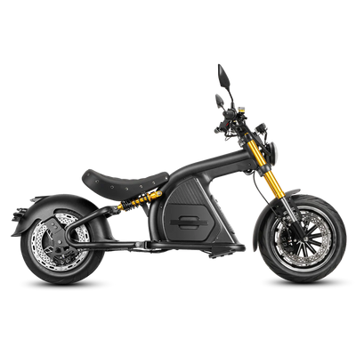 Eahora 4000W brushless DC geared moto M8S 60 - 70 miles - Black